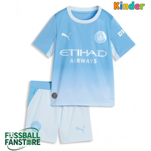 Manchester City Erling Haaland #9 Replik Heimtrikot Kinder 2026-27 Kurzarm (+ Kurze Hosen)